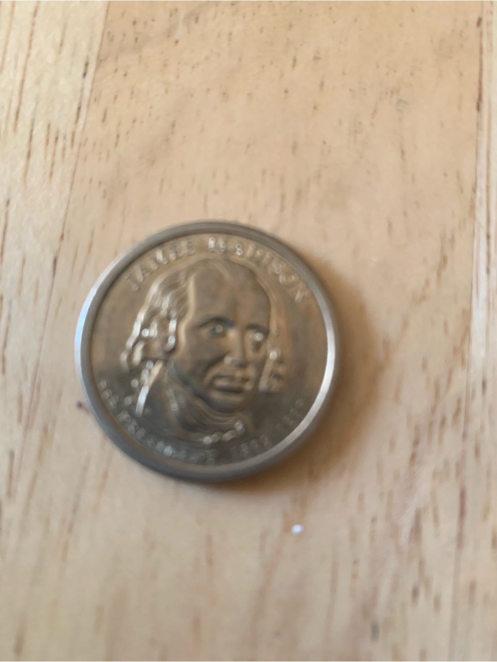 Silver Coin - Unbranded Metallic Finish